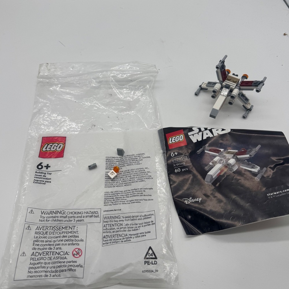LEGO Star Wars X-Wing Starfighter 6522101 Mini Build 60 Pcs Polybag CIB